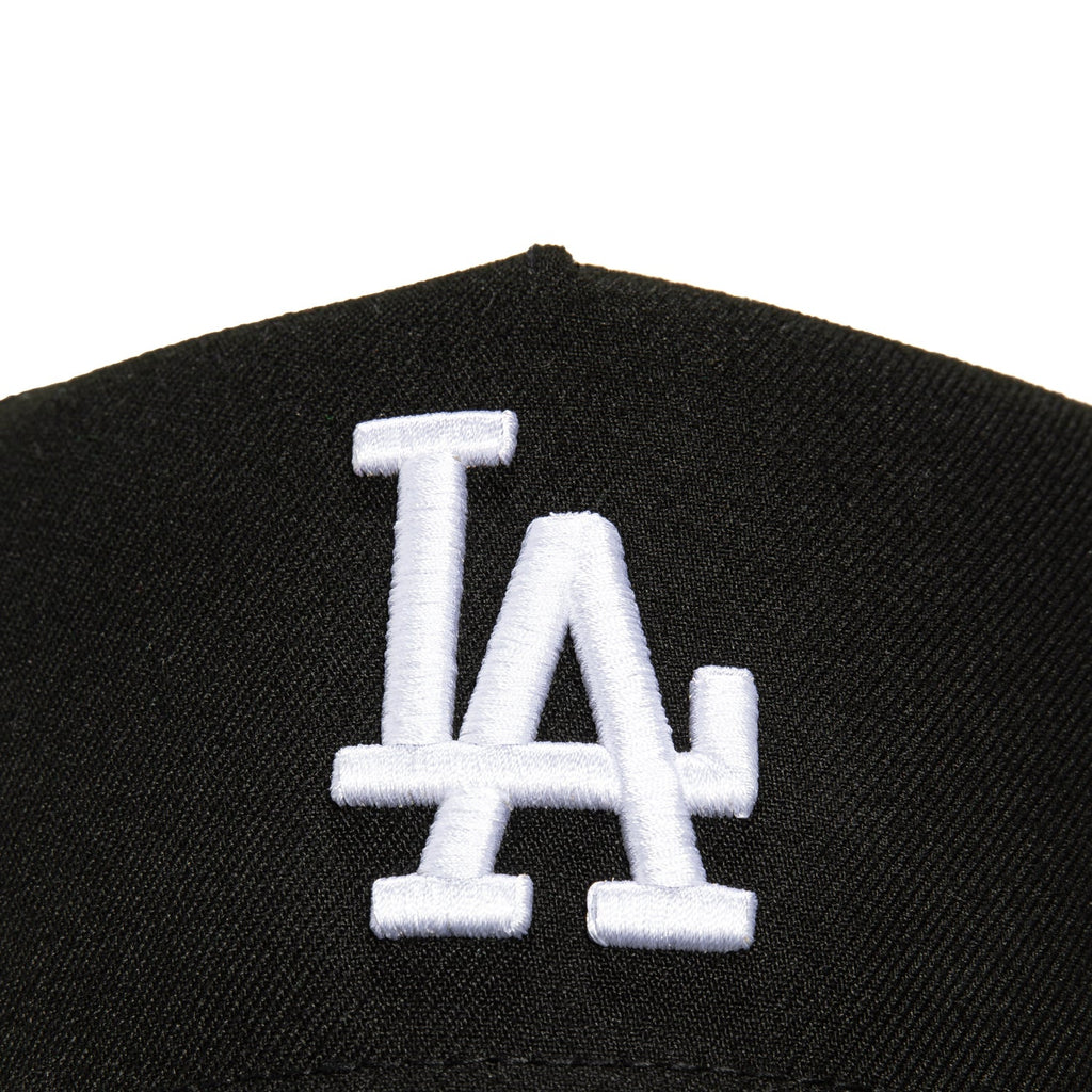 New Era 9Forty A-Frame Los Angeles Dodgers Snapback Hat - Black, White