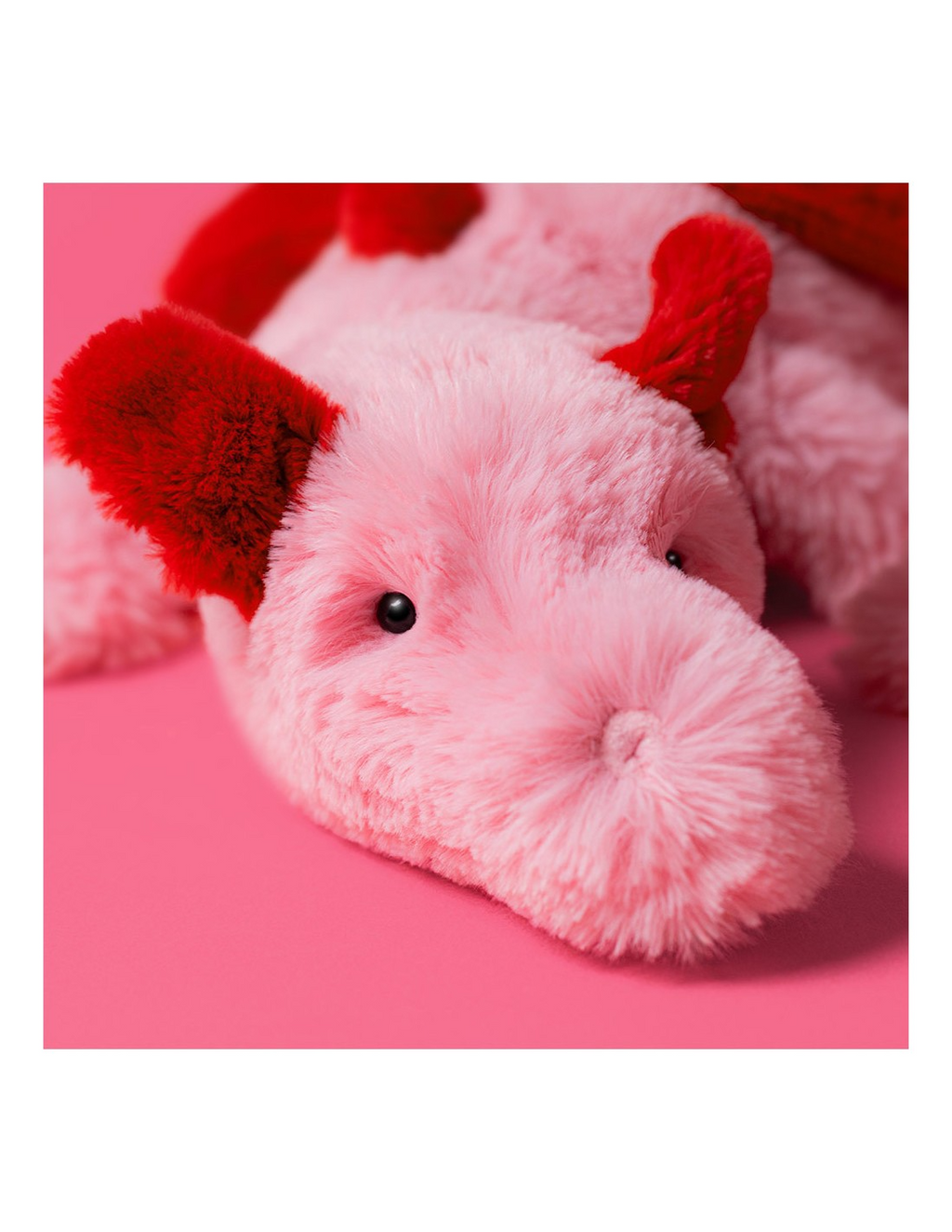 Jellycat Red Dragon Plush – Valentine's Day Stuffed Animal